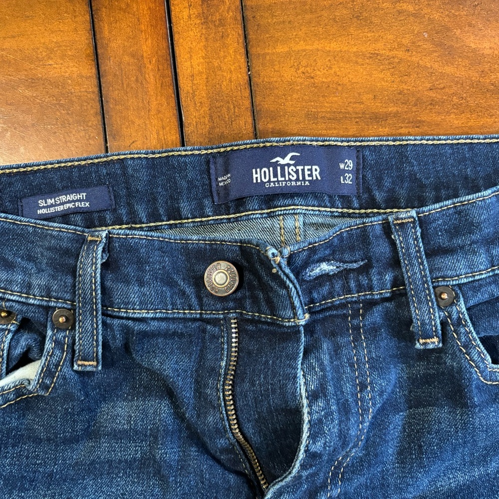 Men’s jeans slim straight 29x32 like new